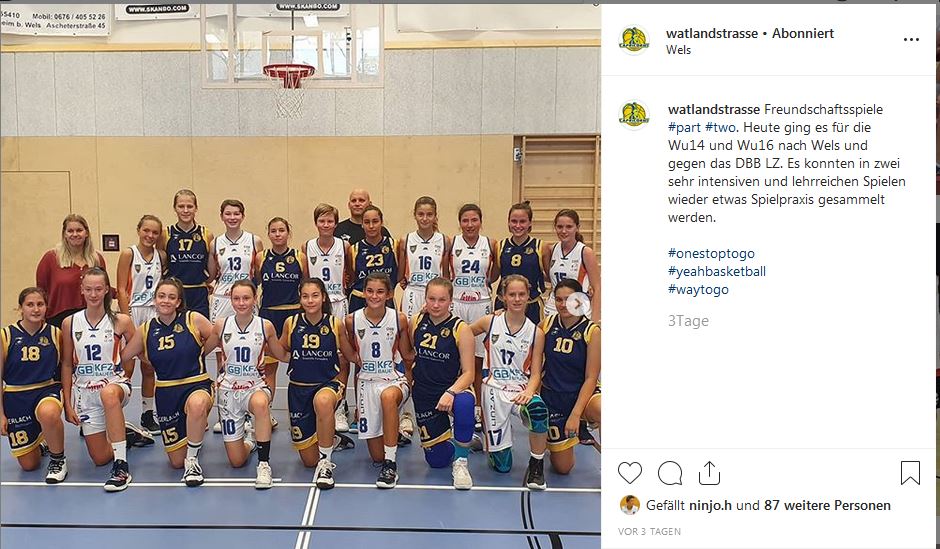 20190918 WU16 Freundschaftsspiel Wels